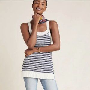 By Anthropologie Knit Sweater Tank Top